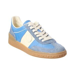 Valentino Upvillage Canvas & Leather Sneaker, Grey